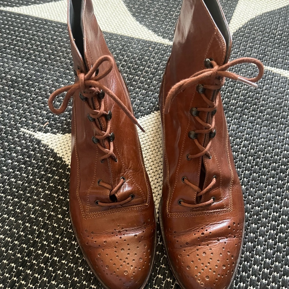 Brown Leather Men's Shoes